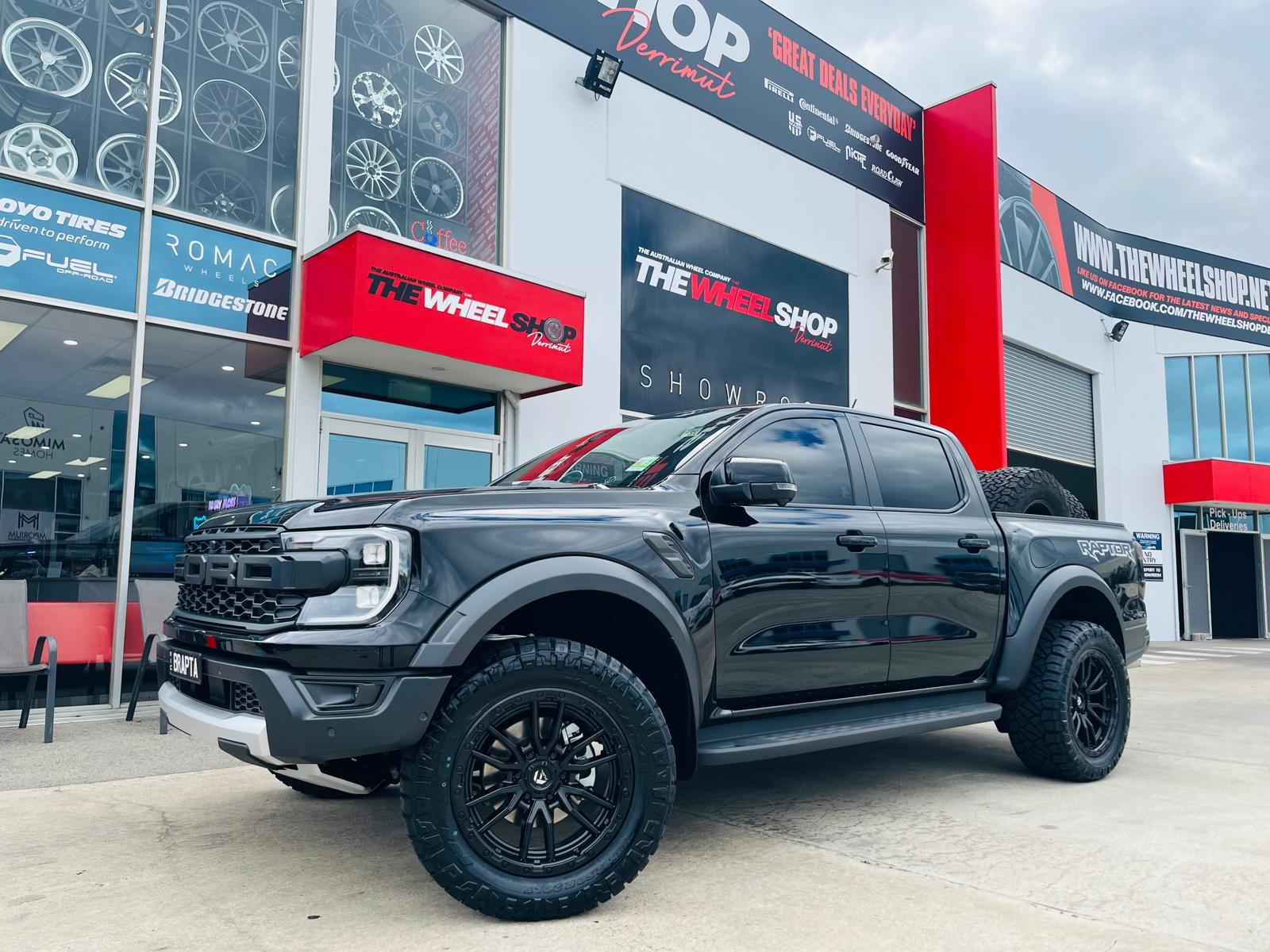 FORD RANGER RAPTOR WITH FUEL WHEELS |  | FORD